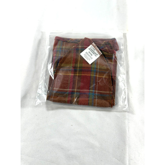 Longaberger Foyer Basket Toboso Plaid Fabric Liner 23359268 - Picture 2 of 2